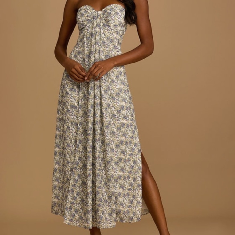 Lulu’s Midi Floral Dress